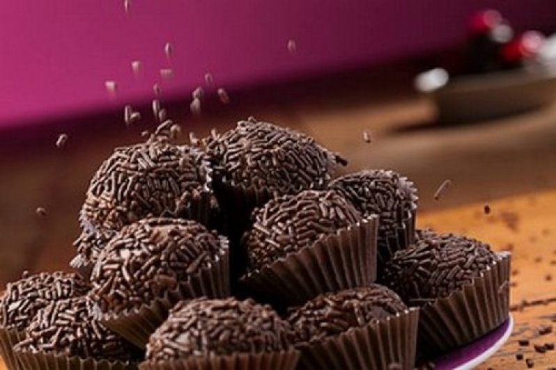 Granulado para Sobremesas Valores Monte Verde - Granulado de Chocolate Nobre
